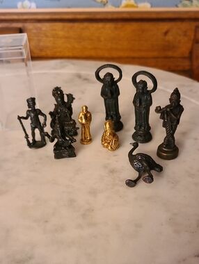 Vintage Miniature Statue Lot